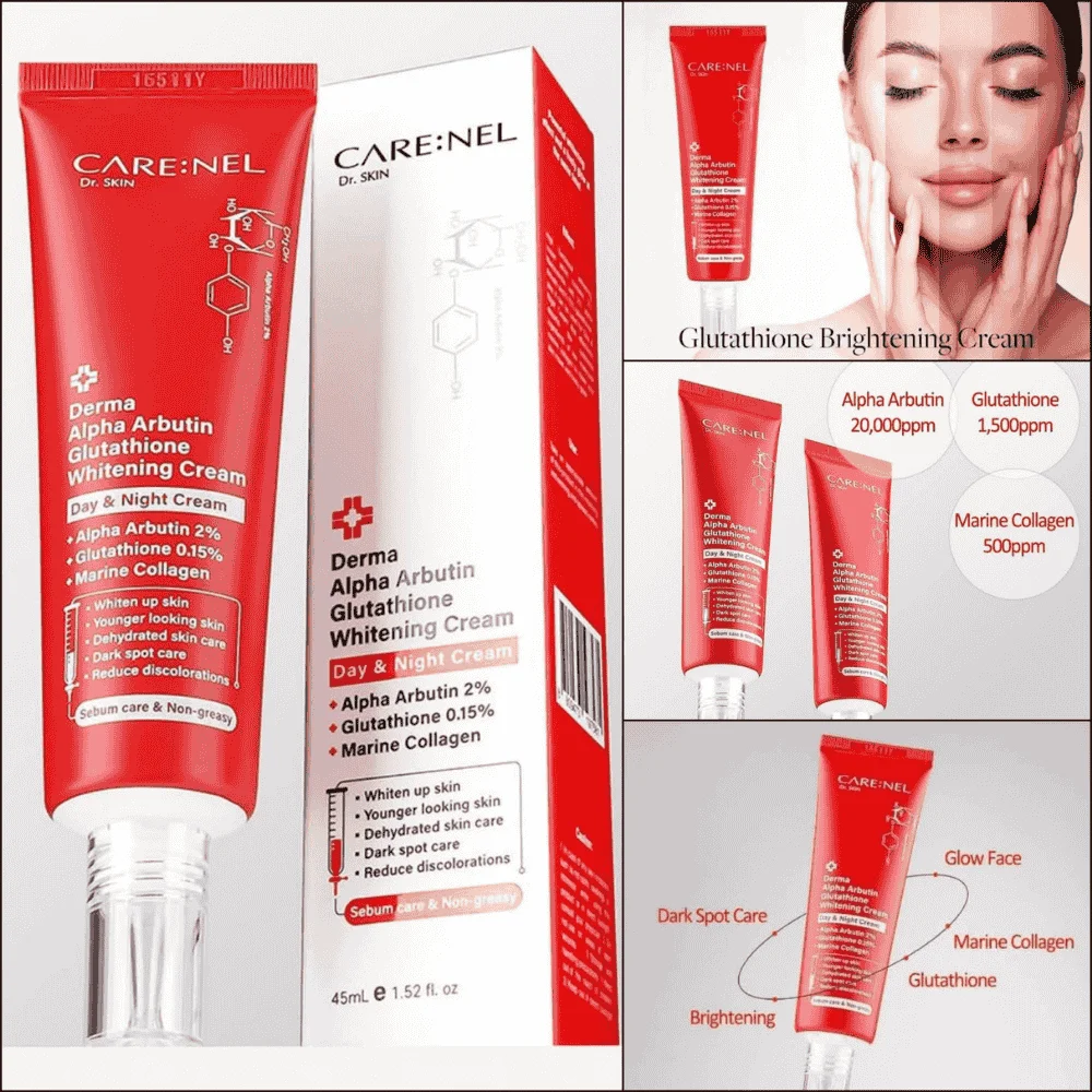 Care Nel Derma Alpha Arbutin Glutathione Whitening Cream