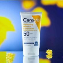 CeraVe Hydrating Mineral Face Sunscreen Broad Spectrum SPF 50