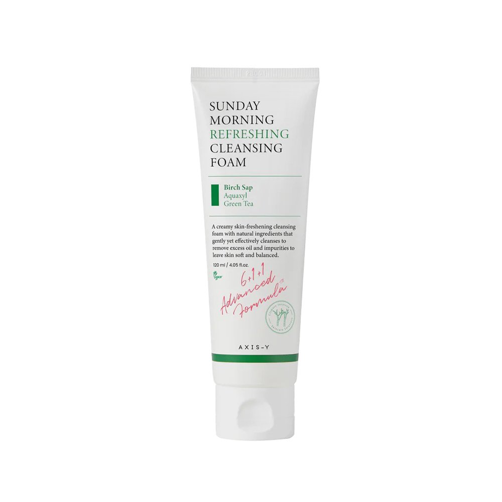 AXIS-Y_SundayMorningRefreshingCleansingFoam_1000x Axis-Y Sunday Morning Refreshing Cleansing Foam 120ml - Image 1
