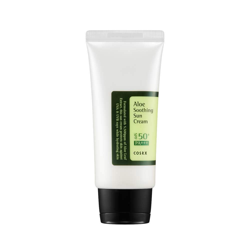 Cosrx-Aloe-Soothing-Sun-Cream-SPF50-PA11 (1) Cosrx Aloe Soothing Sun Cream SPF50+ PA+++ 50ml - Image 1